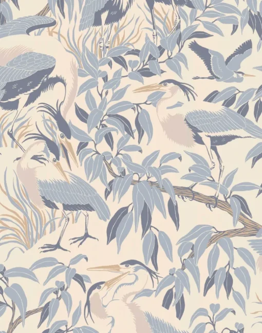 Herons, Washed Denim