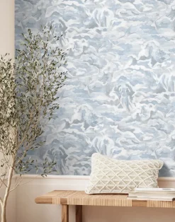 HIDDEN CLOUDS PASTEL BLUE