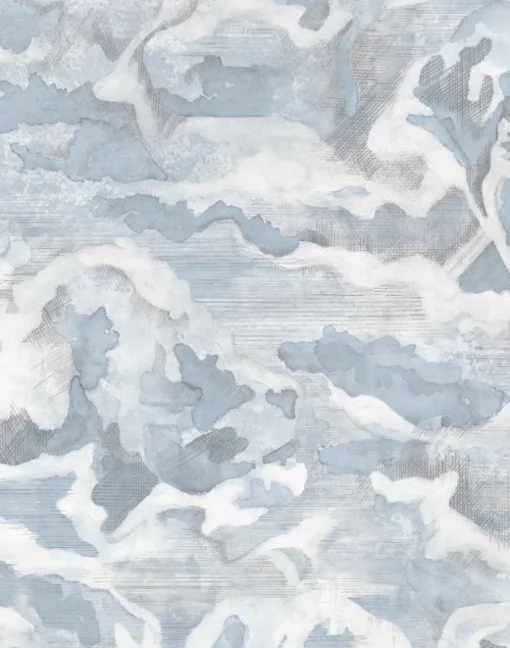 HIDDEN CLOUDS PASTEL BLUE