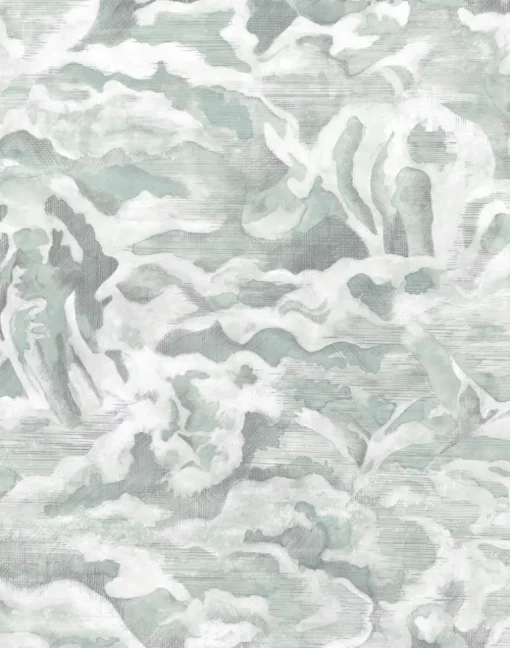 HIDDEN CLOUDS PASTEL GREEN