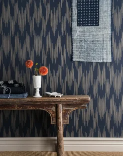 Ikat, Midnight Blue