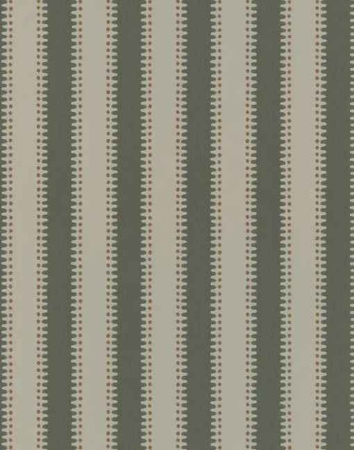 Jagged Stripe, Dusty Olive