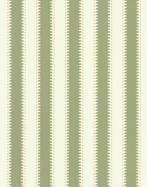 Jagged Stripe, Leaf Green