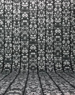JOB-06 Withered Flowers Black Wallpaper by Studio Job