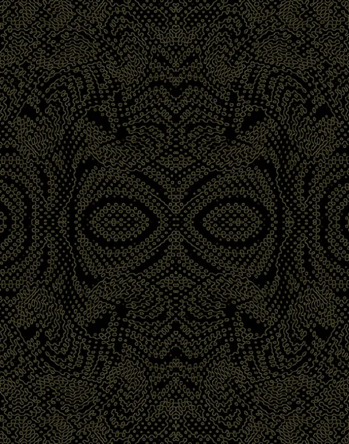 Jungle of Detail II, Gold & Black