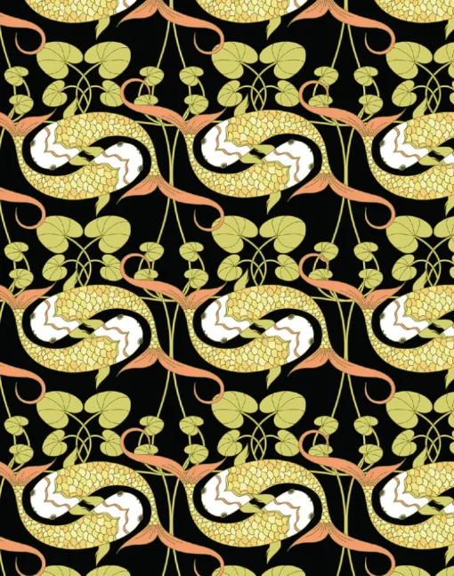 Koi, Chinoiserie Matte