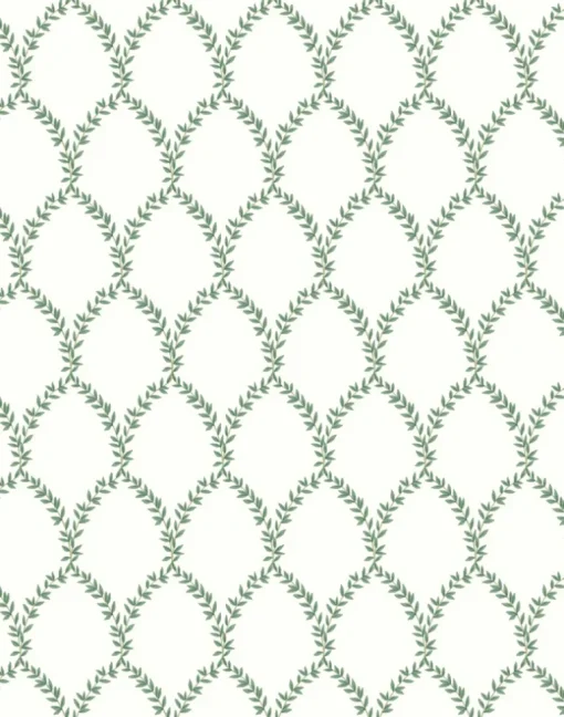 Laurel, Green & White RI5178