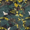 Leadbeater Forest, Yellow on Dark Grey
