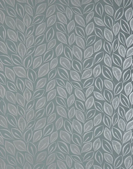 Leaves, Graphite with Silver