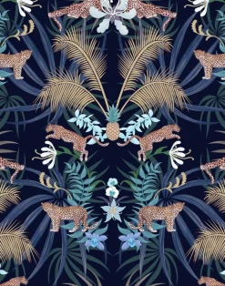 Leopard Luxe, Blue