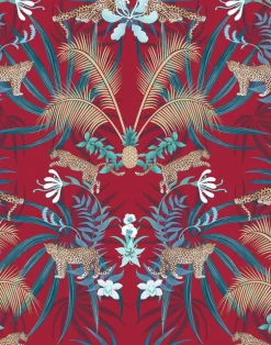Leopard Luxe, Red