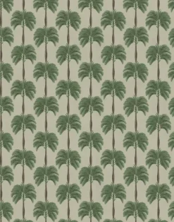 Little Palma Linen Fabric, Sand