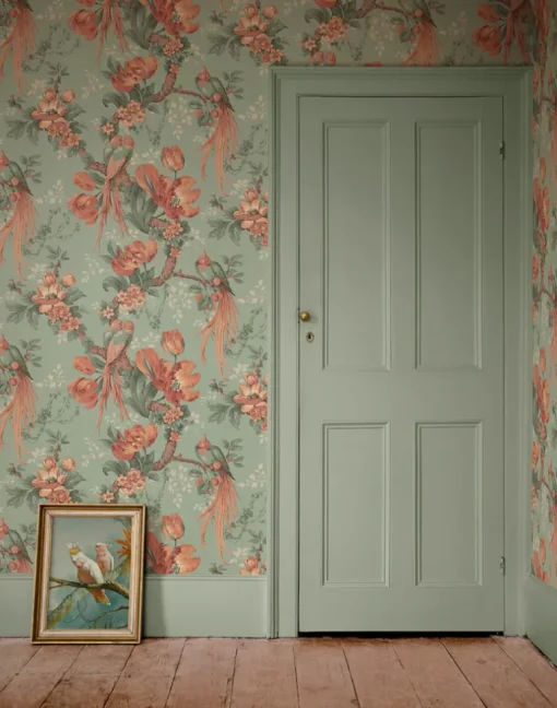 Love Birds, Eggshell Green