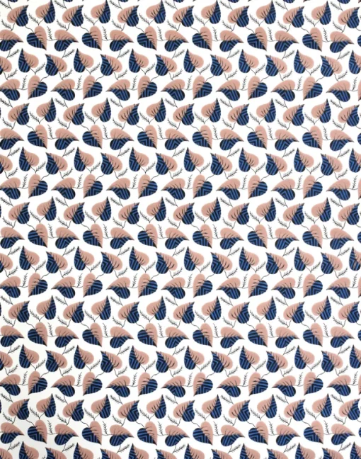 Love Leaves, Prussian Blue