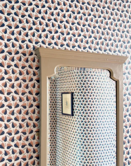 Love Leaves, Prussian Blue