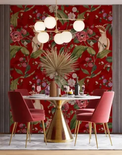 Macaw Wallfabric