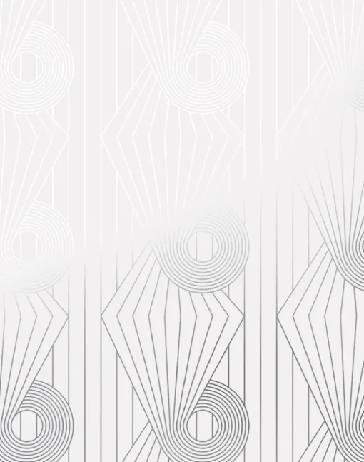 Minispiral, Silver & White