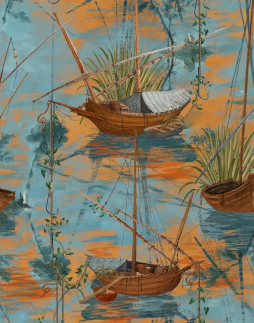 Moored Boats, Aquarius