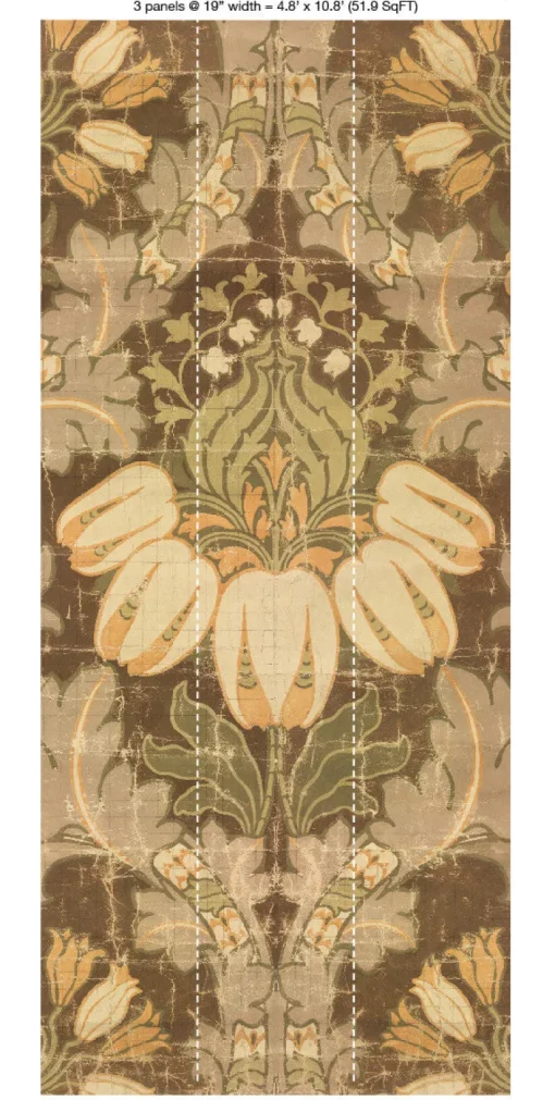 MRV-02 Big Pattern "Luther" Mural by Mr & Mrs Vintage