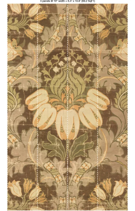 MRV-02 Big Pattern "Luther" Mural by Mr & Mrs Vintage