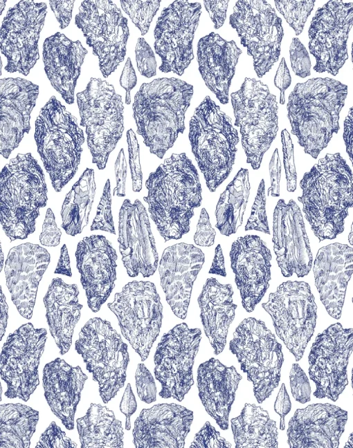 Native Tools, China Blue on White