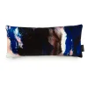 17 Patterns Beyond Nebulous Pink & Blue Lumbar Cushion