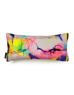17 Patterns Whirling Dervish Grey Lumbar Cushion