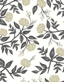 Peonies, White and Black RI5150