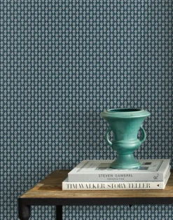 Petal Teal & White RP7366