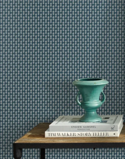 Petal Teal & White RP7366