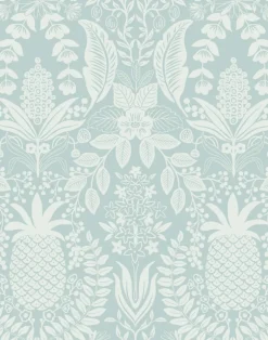 Pineapple Damask Light Blue RF7484