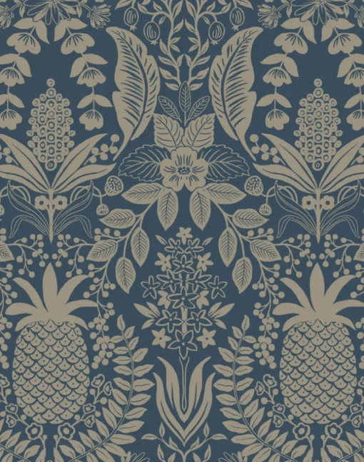 Pineapple Damask Navy RF7486