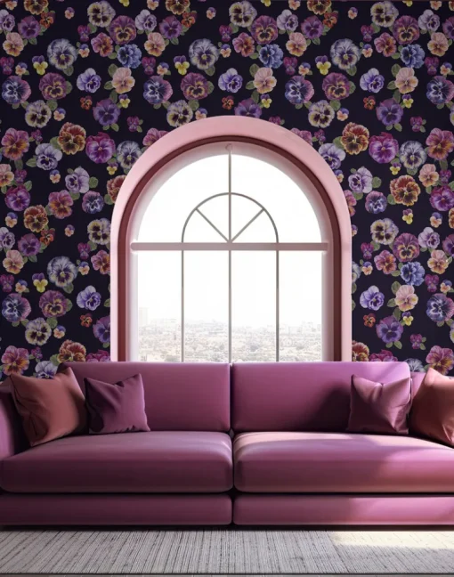 Plethora of Pansies, Violet