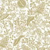 Pomegranate White & Metallic Gold RP7391