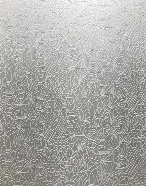 Pop, White Flock/Silver Lustre