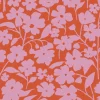 Posy, Pink on Red