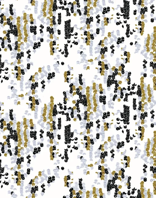 Sequin, White