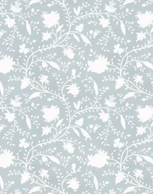 Soul Sister Floral, Aqua Blue