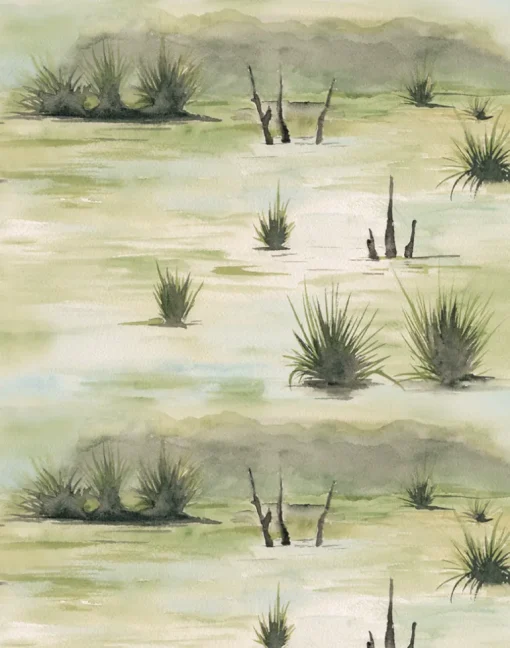 Swamp Scene, Green