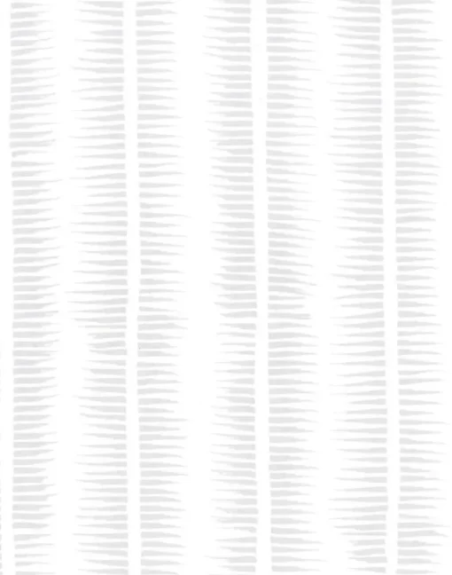Textured Stripe, Gray on White