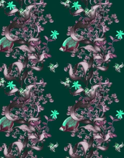 Underwater Wonderland, Lime Flowers