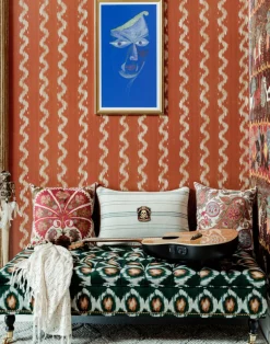 Vintage Ikat, Apricot