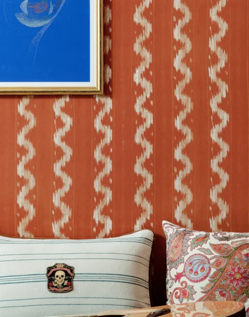 Vintage Ikat, Apricot